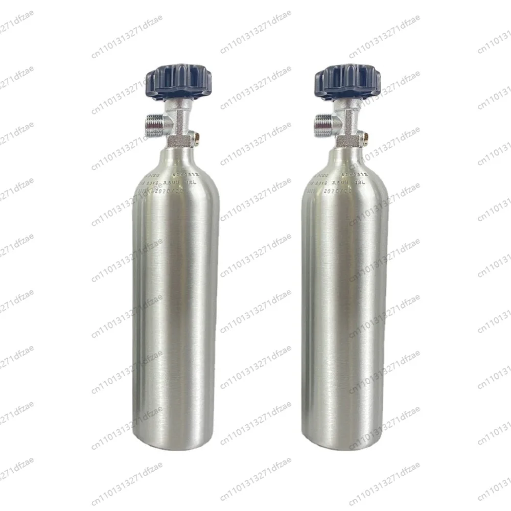 

Thickened CO2 Aluminum Alloy Bottle 0.6-1L High-pressure Oxygen Bottle for Aquarium