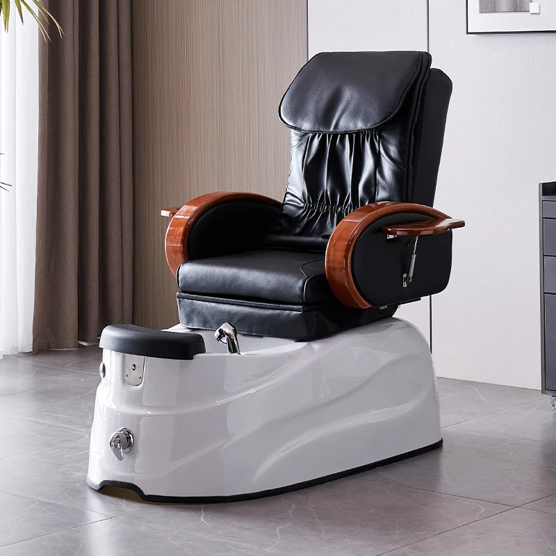 Modern Luxury Beauty Salon Manicure Foot Spa Electric Massage Pedicure Chair