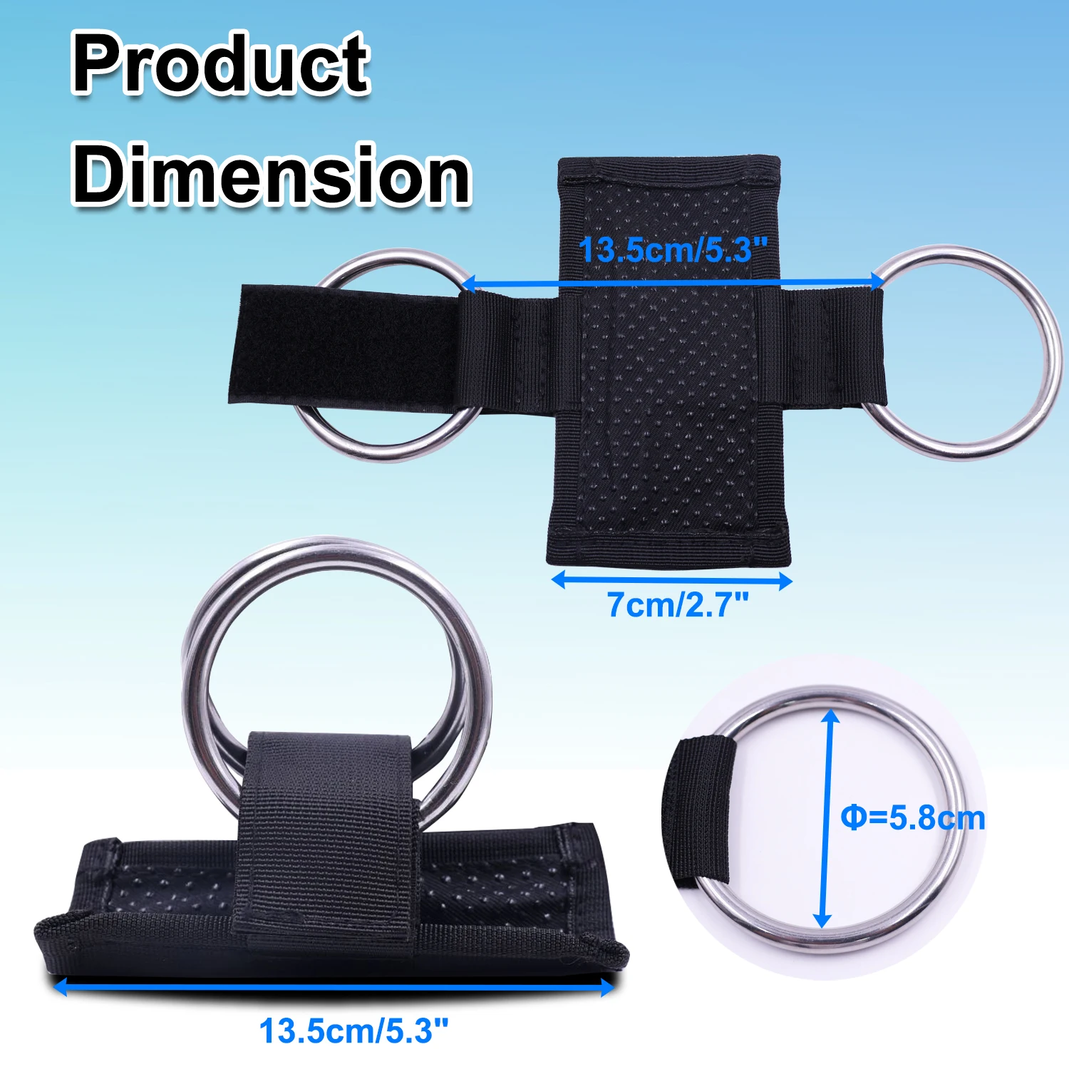 Loading Dumbbells Strap  for Dip Belt Squat Pull-up ,Load Dumbbells Kettlebells on Barbells Weightlifting Accessory