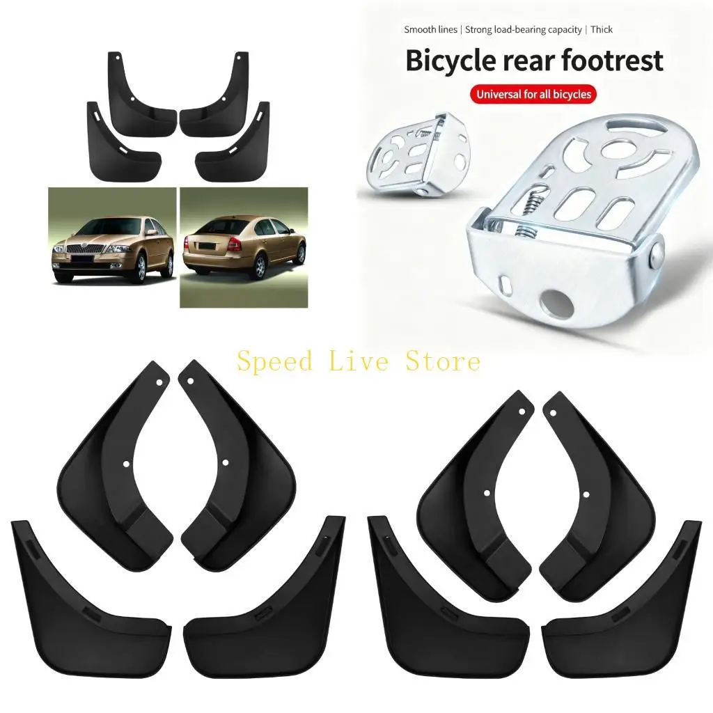 547C Splashes Guards Protective Mud Flaps For Automobile Rugged Plastic Construction