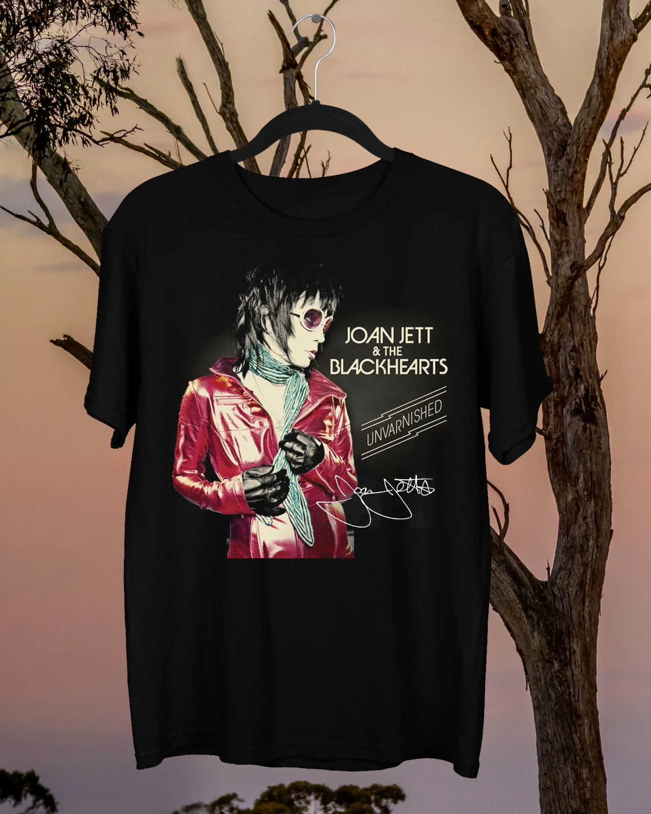 Rare Joan Jett The Blackhearts Unvarnished T Shirt S to 5XL Fans BE361