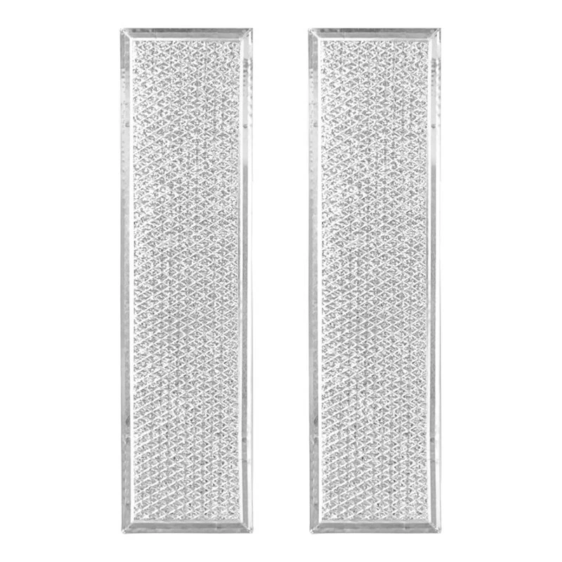 2Pcs JVB98H1SS Mesh Grease Filter Replacement For GE Telescopic Hood