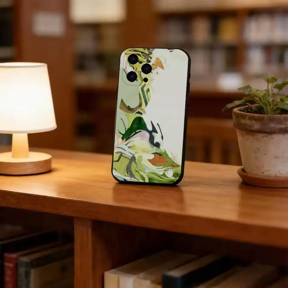 Jazz Hip Hop N-Nujabes luv(sic)  Black Soft  Cell Phone Case For iPhone 17 16 15 14 13 12 11 XS Mini Pro Air Max Plus Protective