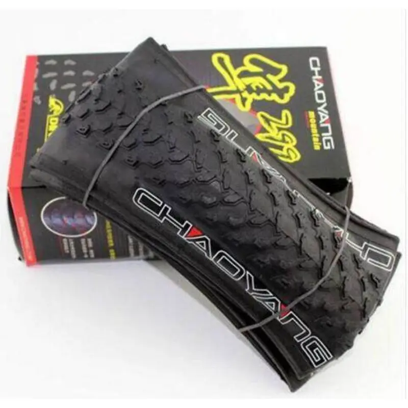 CHAOYANG Foldable Mountain Bicycle Ultralight Black Tyre Super Light XC 299 120TPI 26/27.5/29*1.95 Cycling Accessories