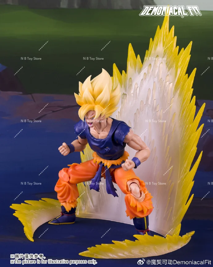 En Stock, nuevos productos, figura Demoniacal Fit Son Goku, Dragon Ball Z SHF Goku, figura Fury Awakening, figuras de acción de Anime