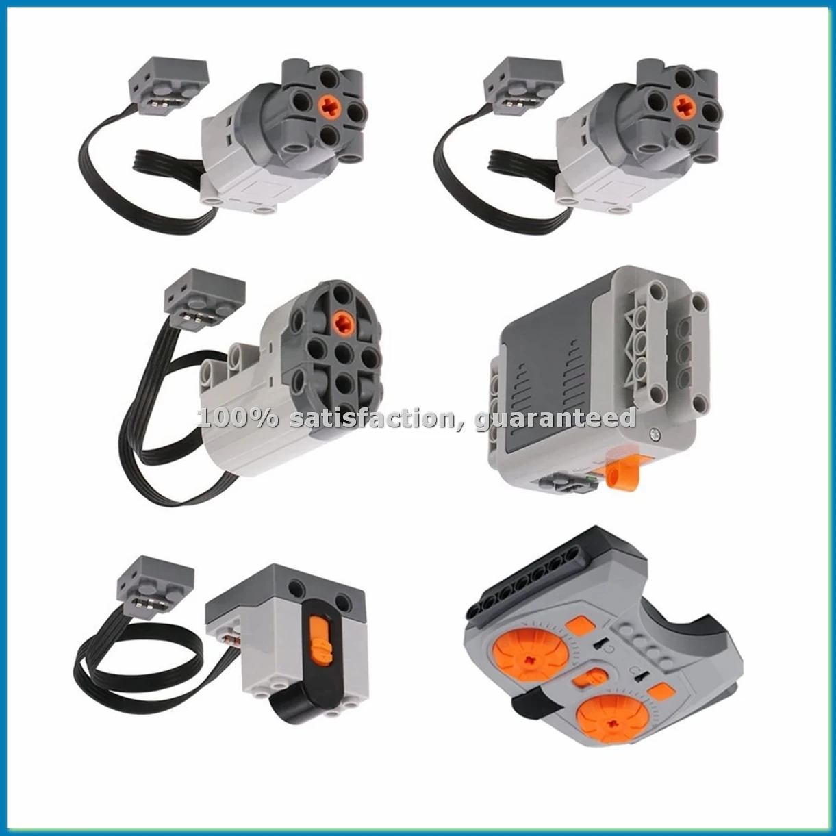 

Power Function Set L Motor Servo Motor Battery Box IR Speed Remote Control Receiver Building Blocks Style B-ABWO