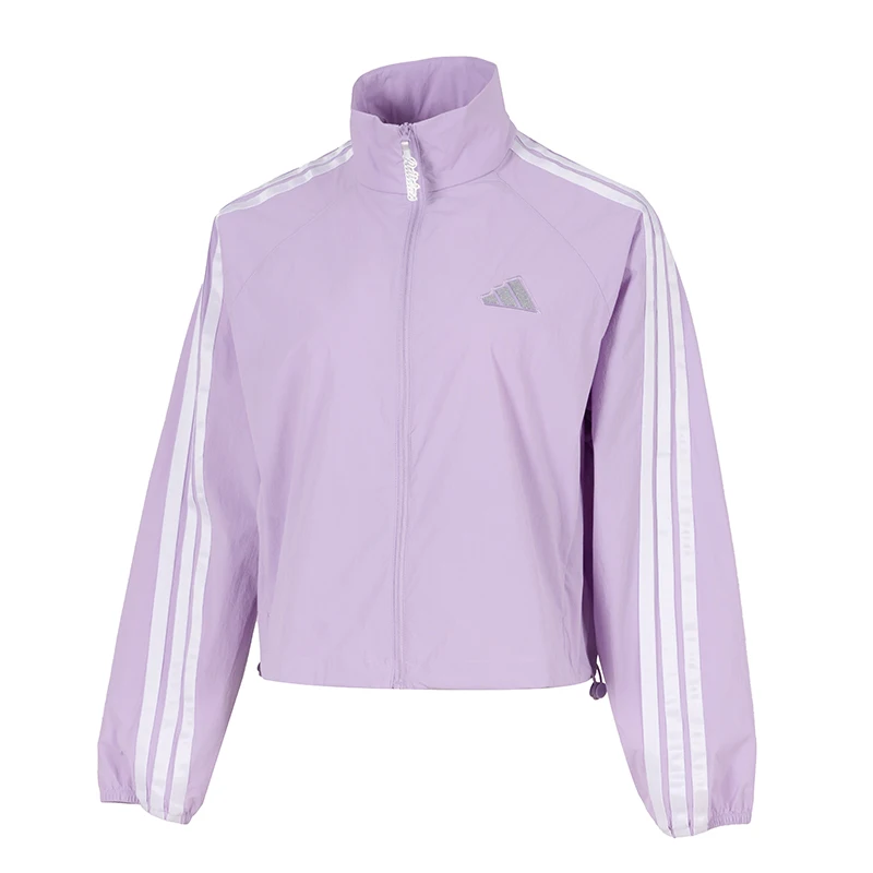 

Adidas Women's Sports Woven Stand-Up Collar Jacket Kc0182