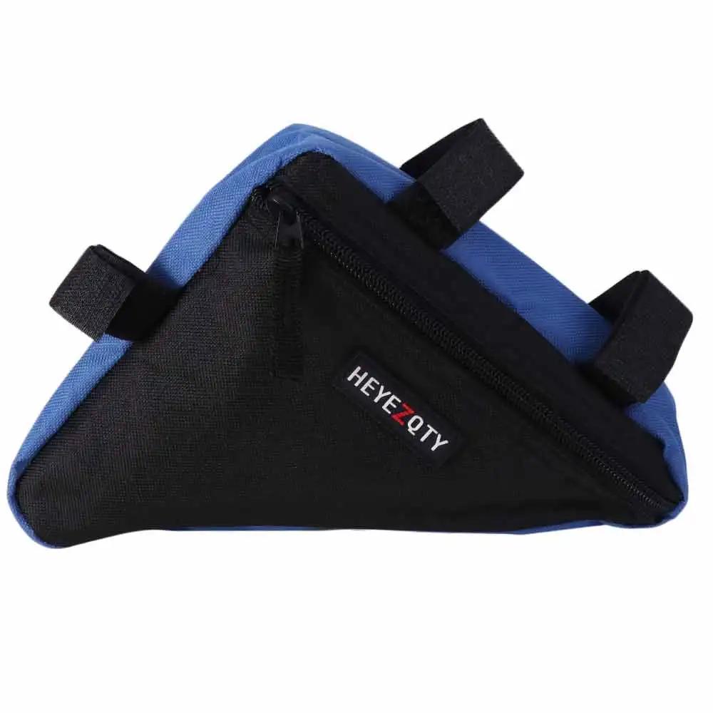 Polyester Bicycle Triangle Bag Storage Ultra-light Bike Beam Hanging Bag Large Capacity Durable Saddle Frame Pouch MTB Road Bike