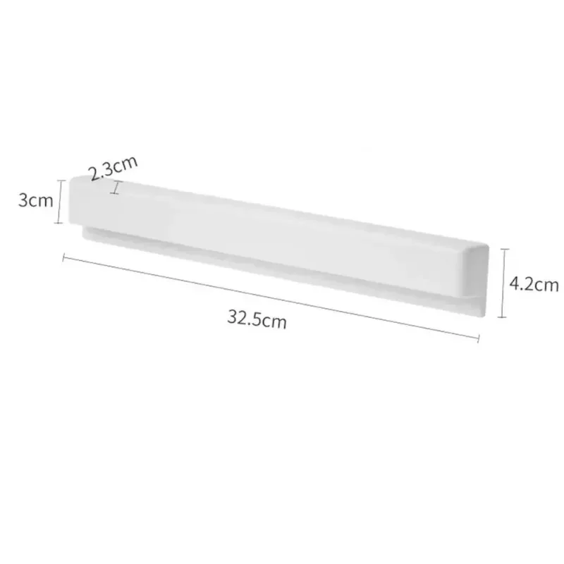 Picture 4: Wall Mount Bathroom LongToothpaste Holder Multifunctional Space-Saving Toothpaste Holder No Drilling Required Storage Rack