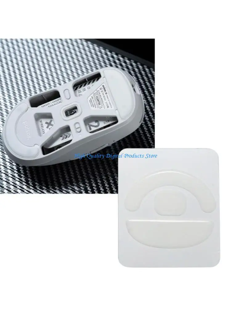 

U2JE 1Pack Esports Gaming ICE Version Mouse Skates Mouse Feet for Pulsar Mini Mouse White Glides