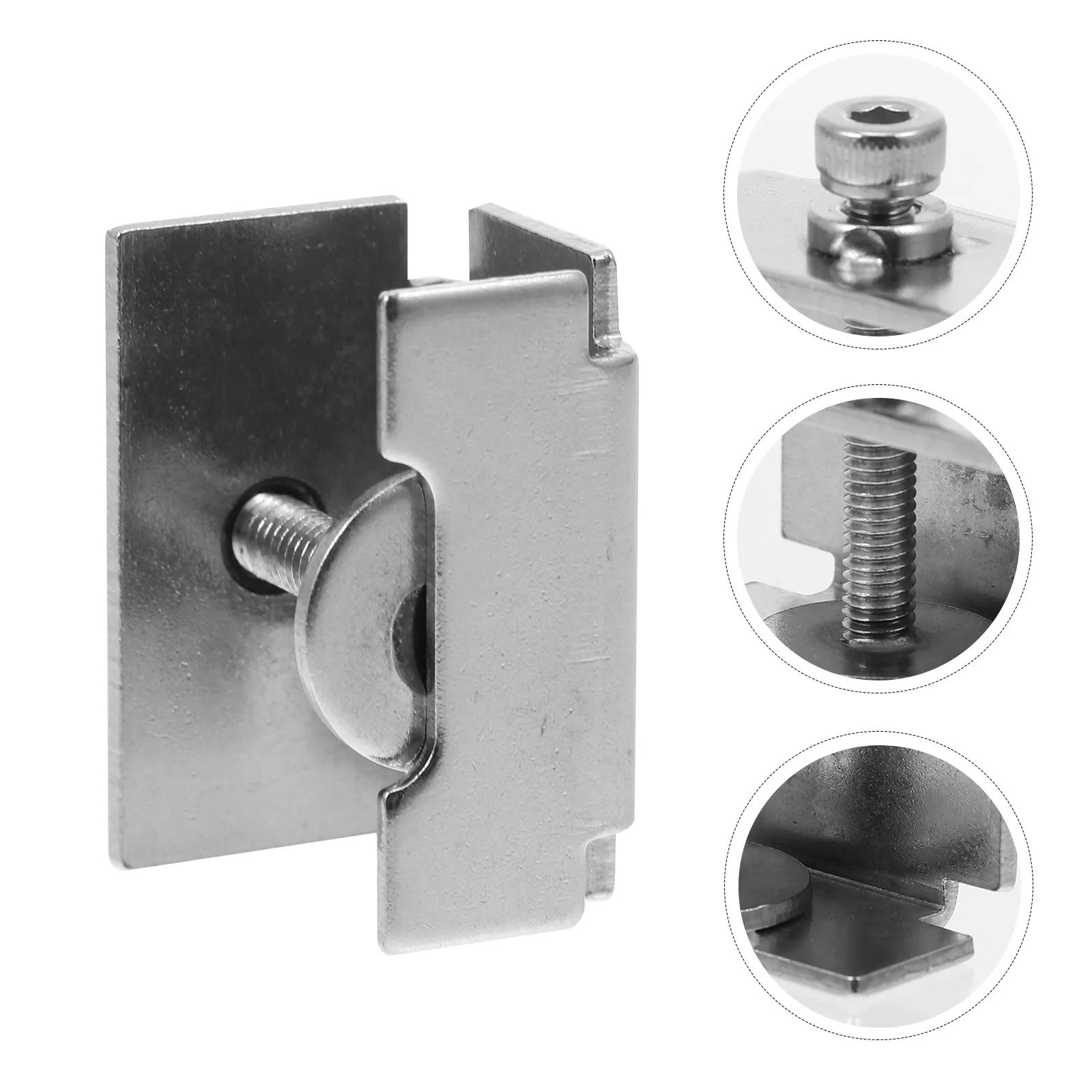 

4Pcs Glass Bed Clips Sturdy Adjustable Screw Fixing Clamp Printer Bed Clamps for 3D Printer Supplies Heating Glass Plate Tools