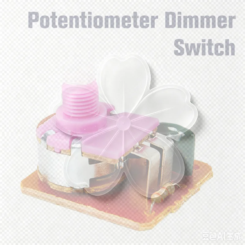 Table Wall Lamp Dimmer Lighting Accessories Adjustable Potentiometers DIY Regulate The Temperature Velocity Light Potentiometer