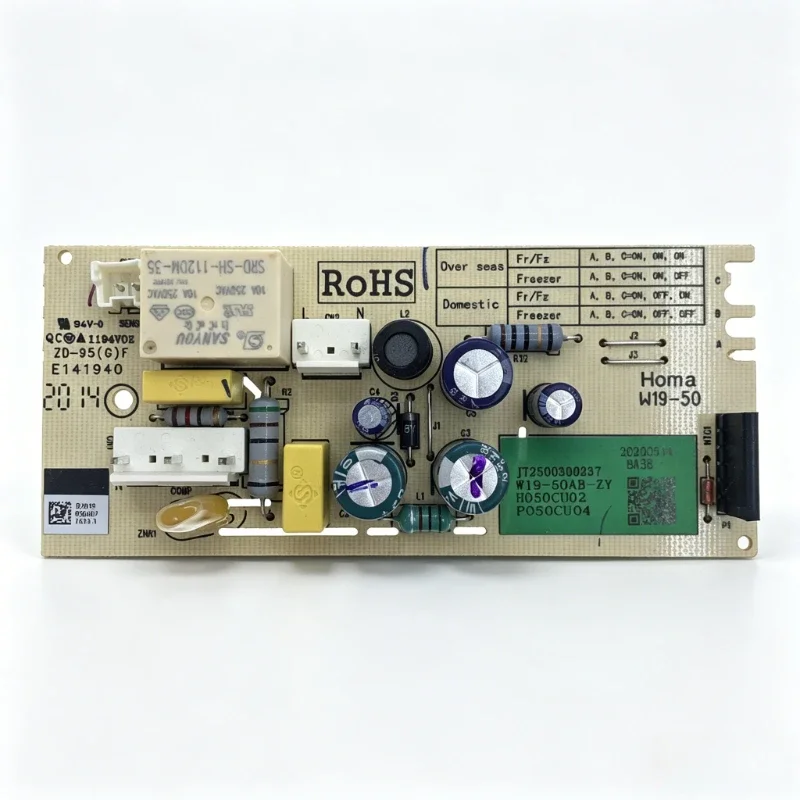 2207100086 W19-50AB-ZY Placa de Control/Placa PCB para Congelador Horizontal, Compatible con Magic Chef, Danby, Avanti