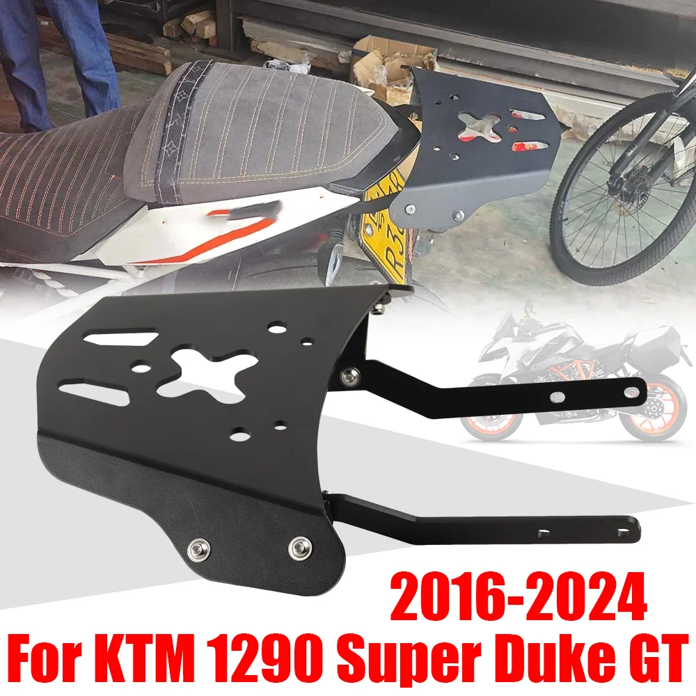 

For KTM 1290 Super Duke GT 1290 Superduke 1290GT Accessories Rear Luggage Rack Cargo Support Shelf Trunk Top Box Holder Bracket