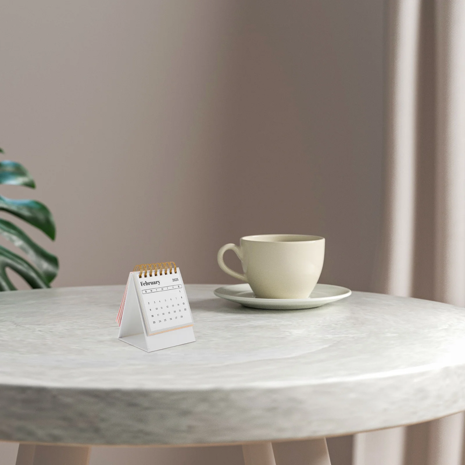 

Настольный календарь-планер 2025: мини-набор для рабочего стола, маленький лунный календарь-планировщик для декора офисного стола, функциональный ежедневник