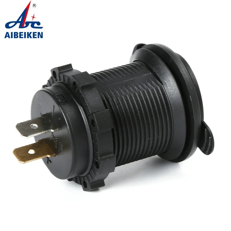 5V 1A &2.1A (3.1A) Car Boat Marine Motorcycle Dual USB Charger