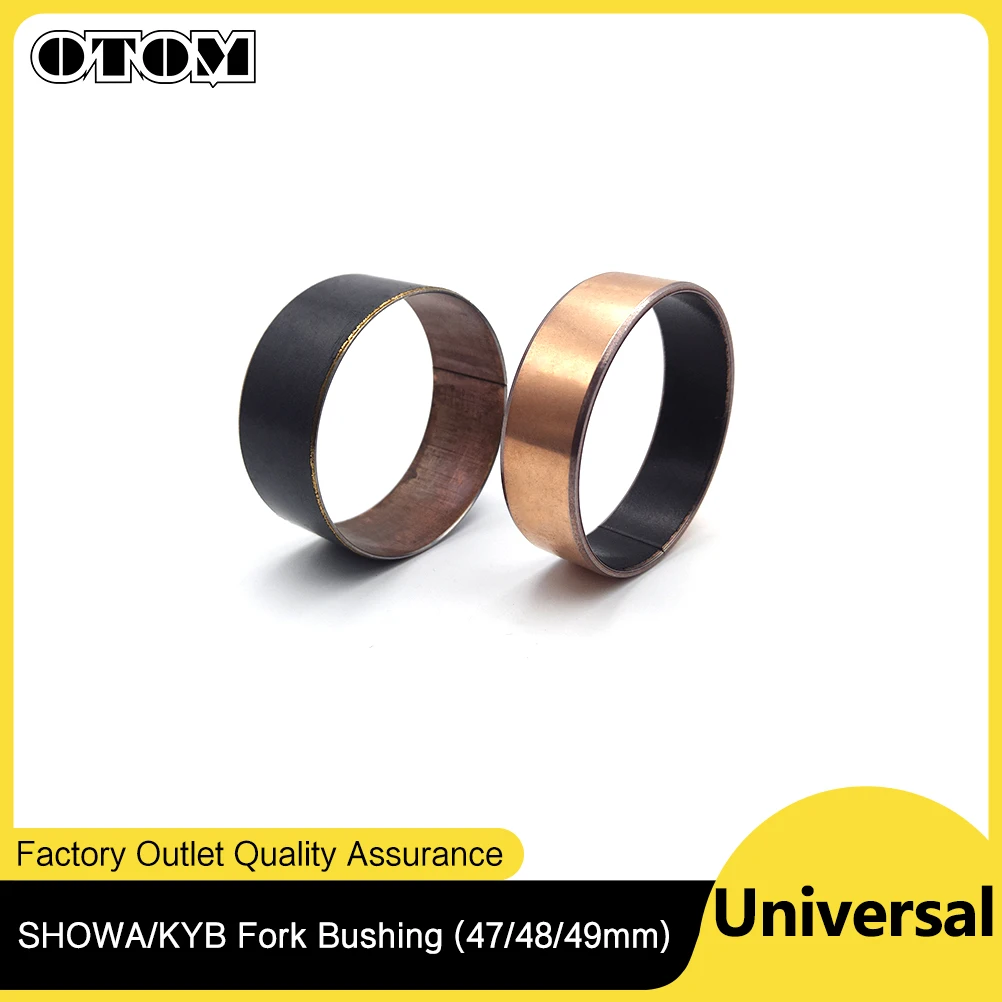 OTOM Motorcycle 47/48/49mm Front Fork Bushing Shock Absorption Maintenance For HONDA KTM KAWASAKI SUZUKI YAMAHA EXC YZF RM KLX