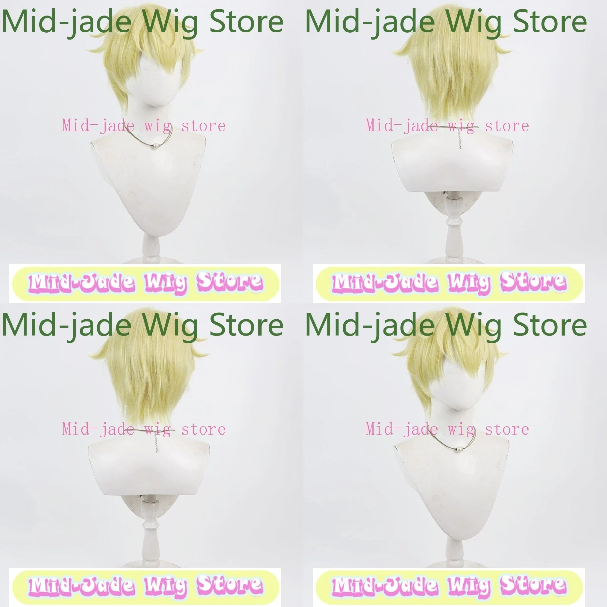 Men Accessories Store - Парик для косплея Натсуки Ишиба, короткий,