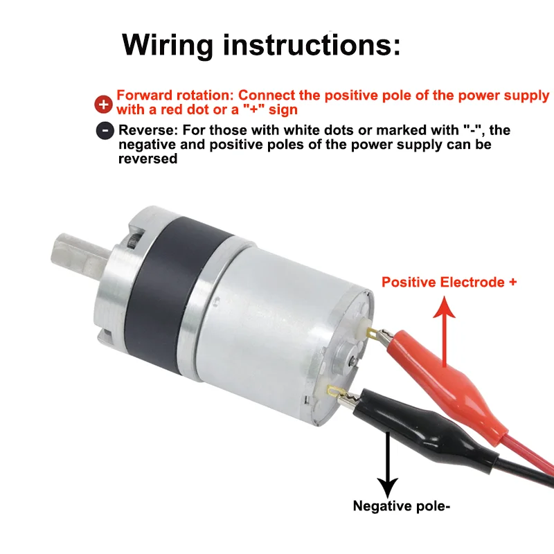 Metal 36mm Planetary Gear Adjustable Miniature DC Geared Motor 12V24V 50KG Motor 36-3530 High Torque Slow Speed 8rpm-1154rpm PWM
