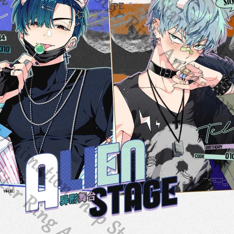 

Alien Stage Till Ivan Anime Badge Emblem Tinplate Photo Paper Card Form Ticket Stub Cospaly Cartoon Gift