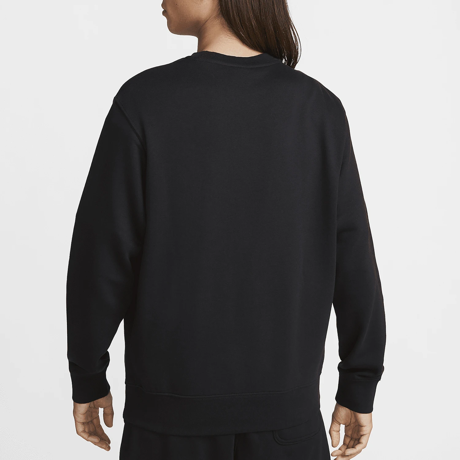 Nike genuine sports men's French looped round neck hoodie pullover FB7685-010
