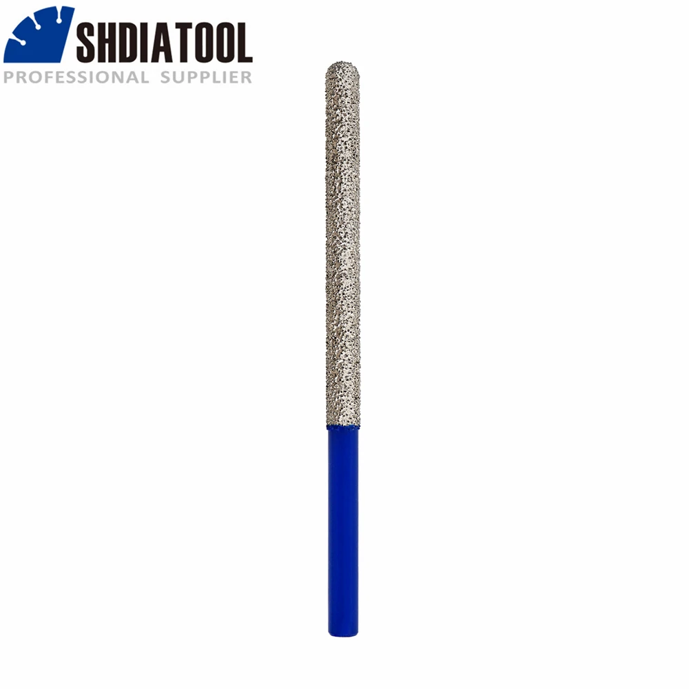 

SHDIATOOL Diamond Vacuum Brazed Milling Bit Mortar Raking Coarse Removal Round Shank Masonry Artificial Stone Cleaning Grinding