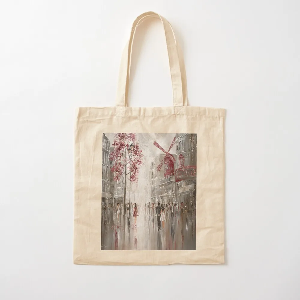 Moulin Rouge, Paris Cityscape Tote Bag cute tote bag bags woman 2025 shopping bag Canvas stote