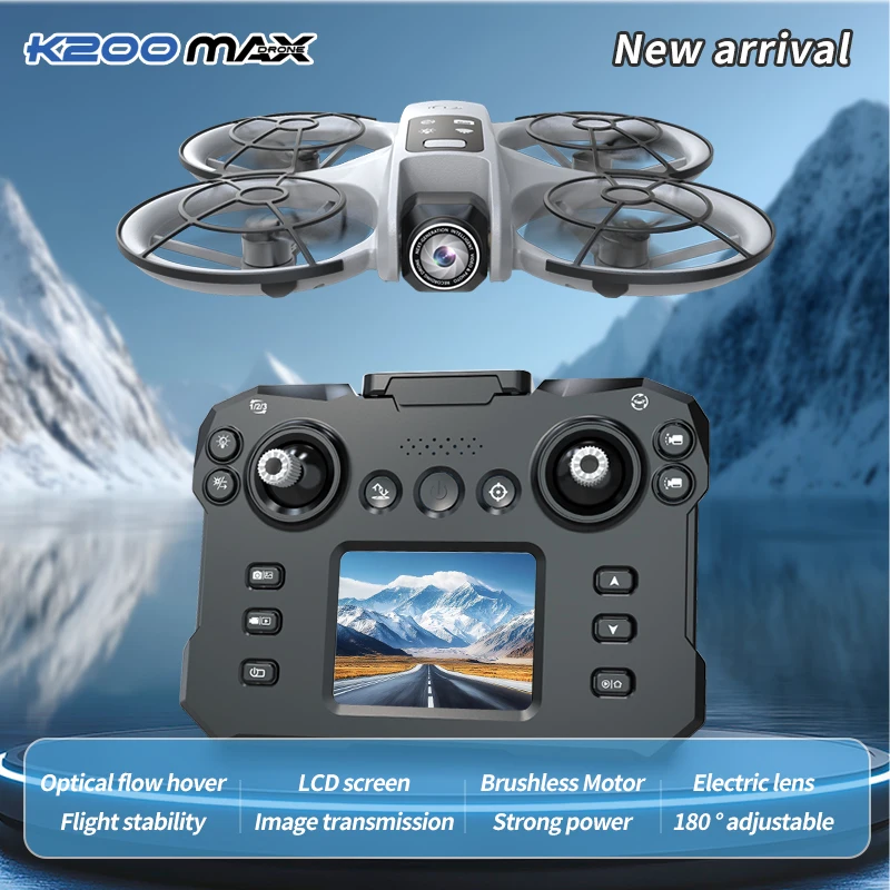 

MINI k200 Drone 4K Professional WIFI 5G Dron Obstacle Avoidance Brushless Altitude Headless Mode RC Quadcopte