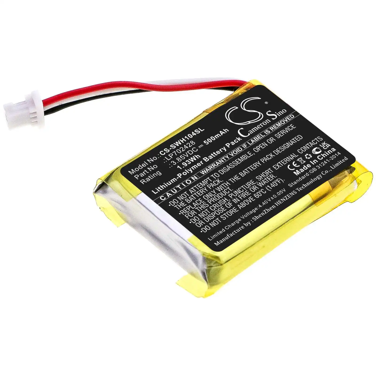 

LP702428 Battery For Sony WF-1000XM4 Charging Case