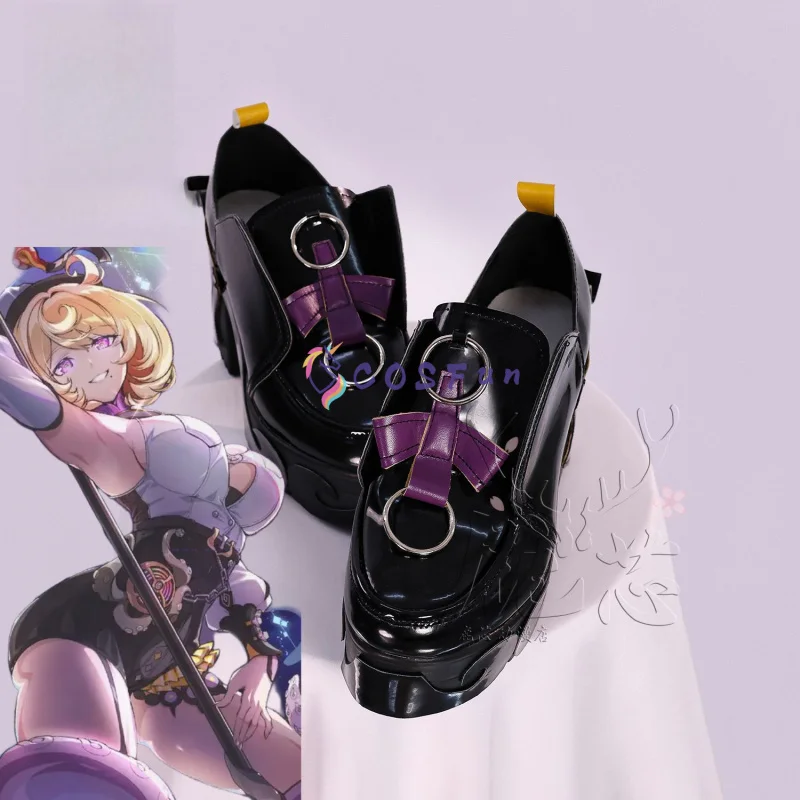 Yidhari High Heel Shoes Boots Game Zenless Zone Zero Halloween Party Costume Props Accessories Custom COSFun