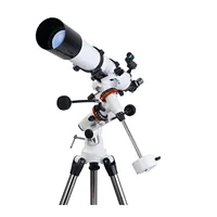 F90080 Professional Refraction Astronomy Astronomical Telescope F80900 Equatorial Instrument with Tripod