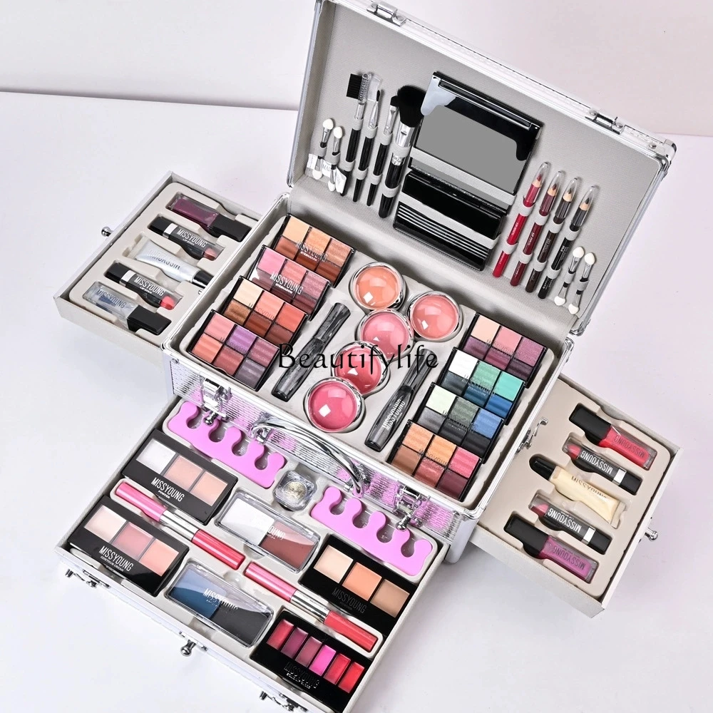 Popular cosmetic set, special eyeshadow set for makeup artist, storage makeup eyeshadow disc