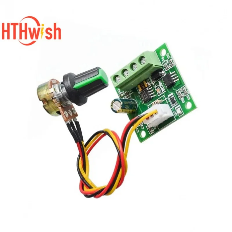 

DC Motor Regulator Control Module Low Voltage DC 1.8V to 15V 2A PWM Motor Speed Controller Automatic