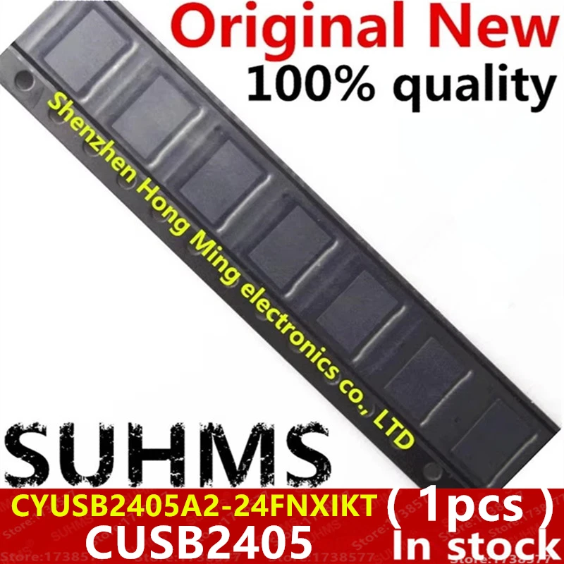 

(1 шт.) 100% новый CYUSB2405A2-24FNXIKT CYUSB2405A2 338S00851 CUSB2405 BGA