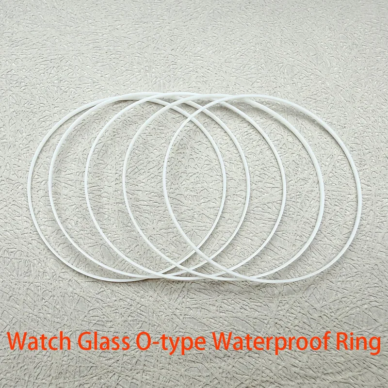 Uhrenglas, wasserdichte Dichtungen, O-Ring-Durchmesser 25–34,5 mm, hoch 0,8 mm dick, 0,35 mm, Uhrengehäuse, wasserdichter Dichtungsring, Ersatzteile ersetzen – Detail 8