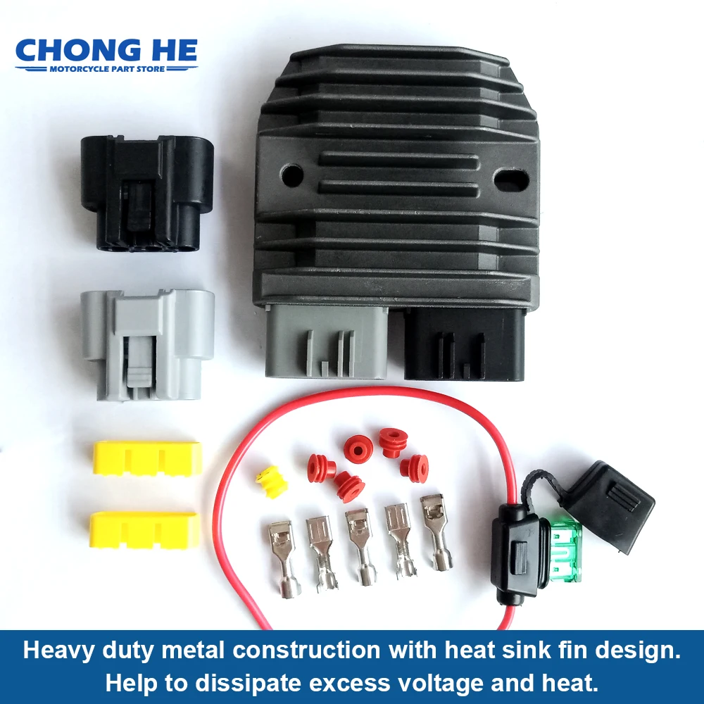 1pc/2pc MOSFET Rectifier Voltage Regulators Charger For Ducati Diavel 1200 OEM 54040301A Multistrada 1200 NP ATV 500 500CC 2012