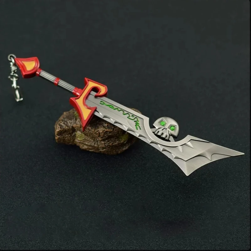World of Warcraft Ashbringer Magni Bronzebeard Sword 18cm Metal Game Peripheral Arts and Crafts Ornaments Weapon Model Gifts
