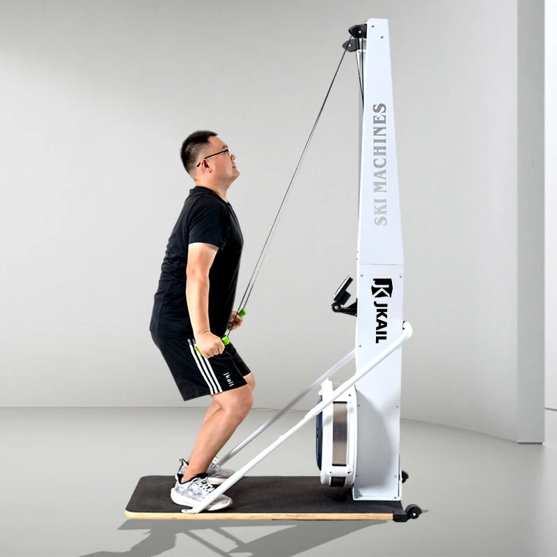 Skiing Machine Gym Fitness Exercise Equipment Cardio Ski Machine  Indoor Sports Training Body Building  air Rowers Ski Machine