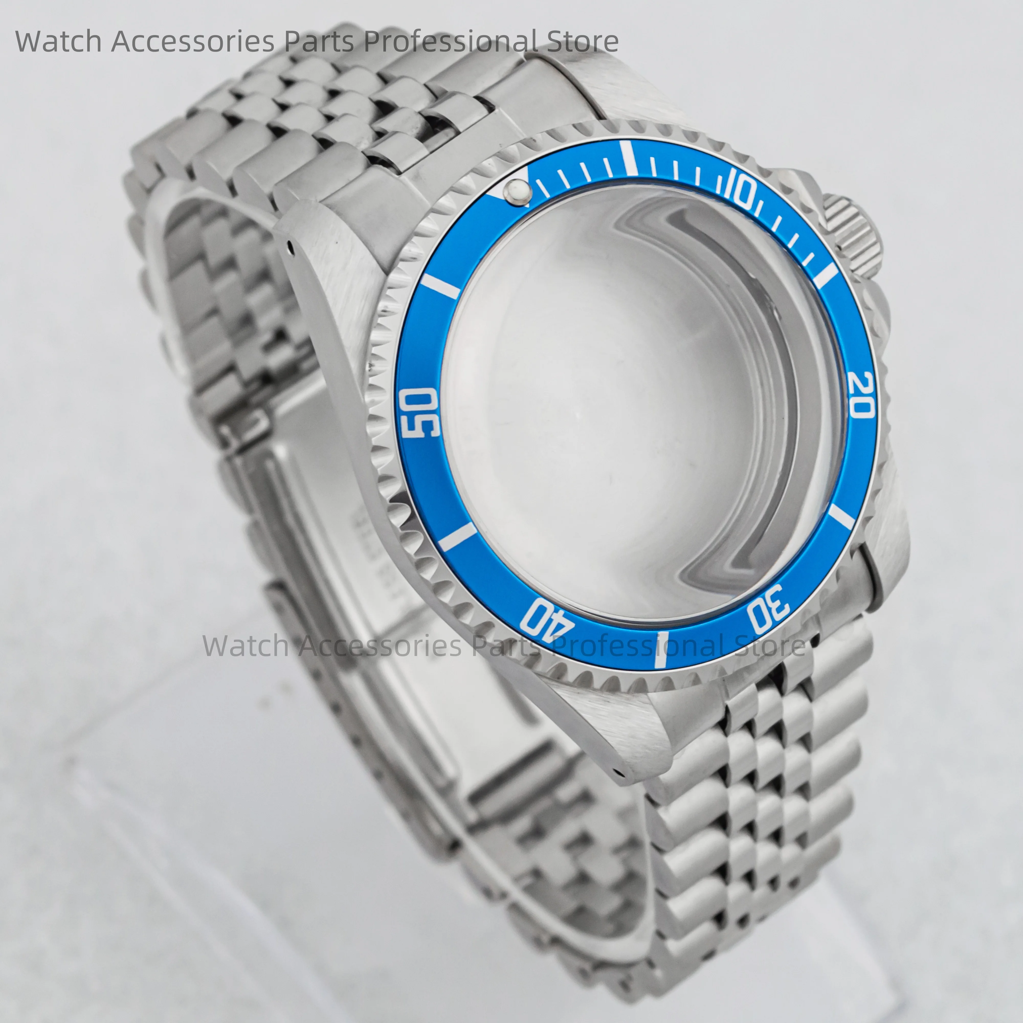 

Retro SUB Watch Case 39mm Vintage Case Stainless Steel Sapphire Glass For NH34 NH36 NH35 Movement 28.5mm Dial NH35 Watch Case