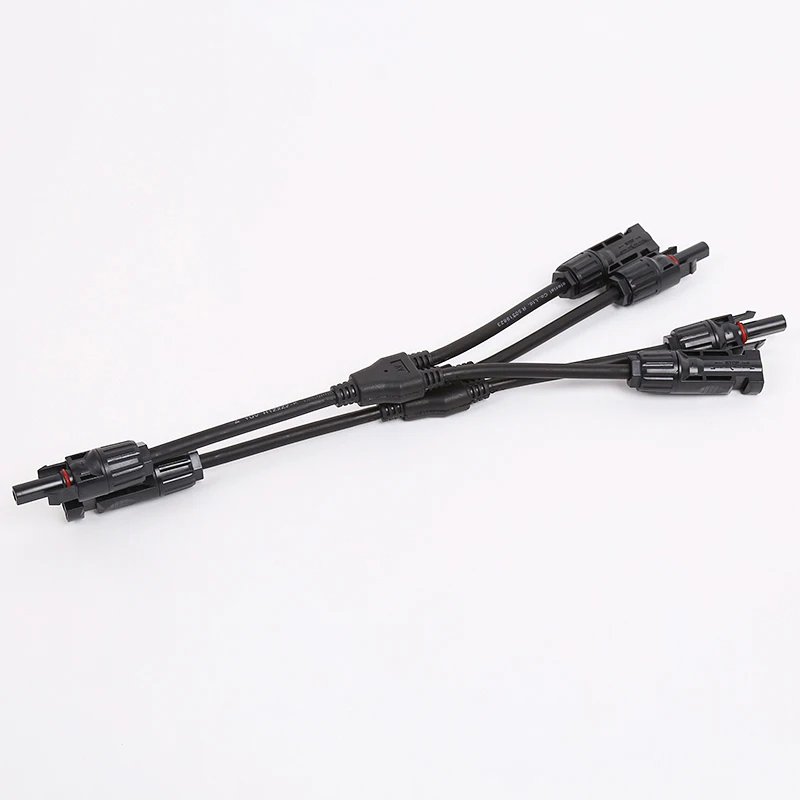 30PCSCHYT Solar Panel Connector Y3 Solar Connector Y Branch 2 Ways Connectors