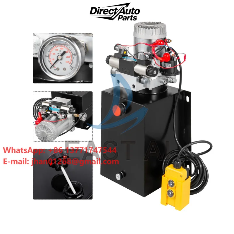 

Marine Boat Hydraulic Steering Gear System with Cylinder Outboard Power Steering System Kit for Outboard 90HP/150HP/30HP