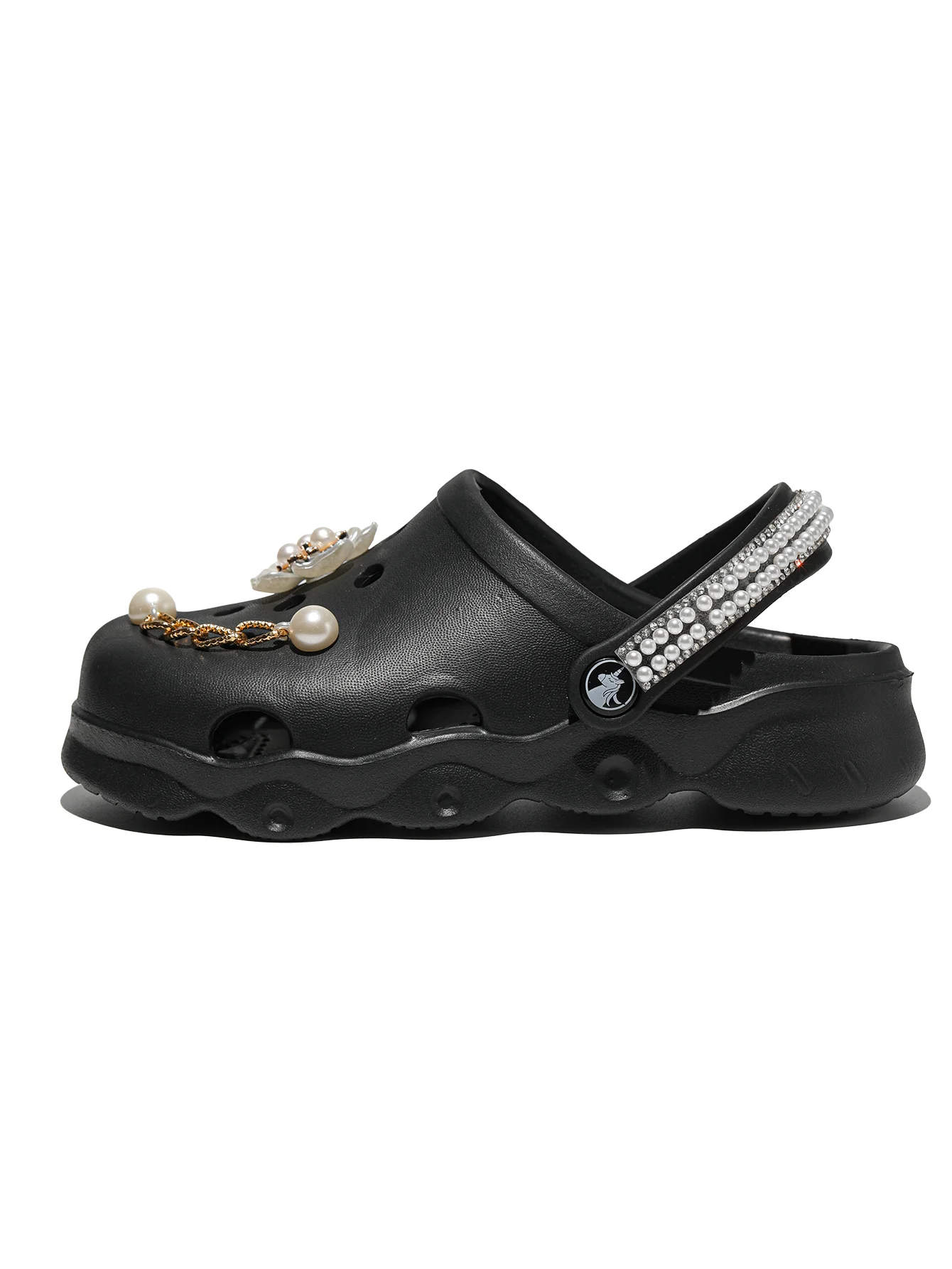 Kinder-Clogs, Leichte EVA-Gartenschuhe, Wasserdichte Rutschfeste Sandalen, Bequeme Slip-On Schuhe für Drinnen und Draußen 1214 – Detail 10
