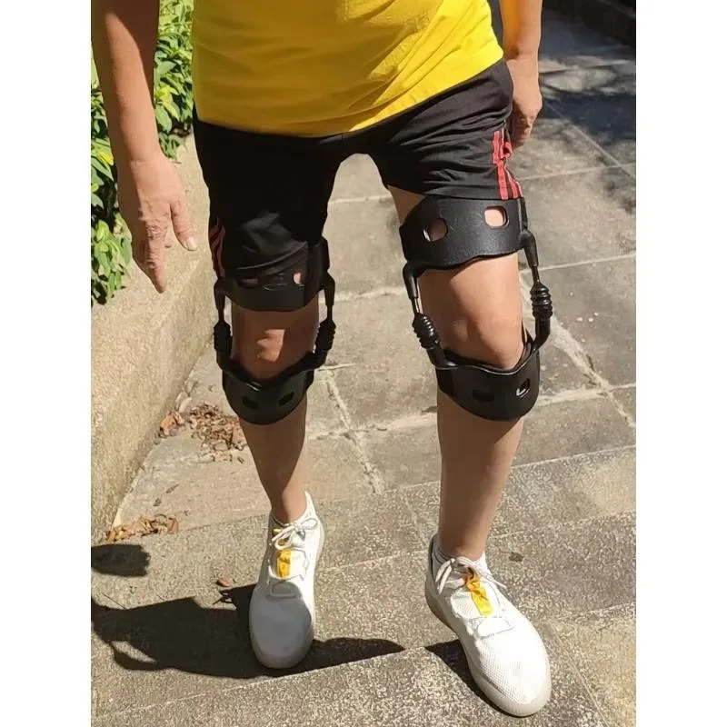 Dispositif de marche assisté pour personnes âgées avec équipement de protection des genoux en néoprène exosquelette