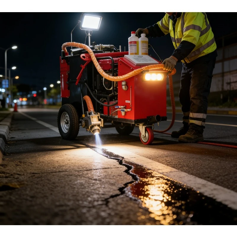 High Efficiency Road Crack Sealing Machine Hot Sale for Concrete Joint Construction