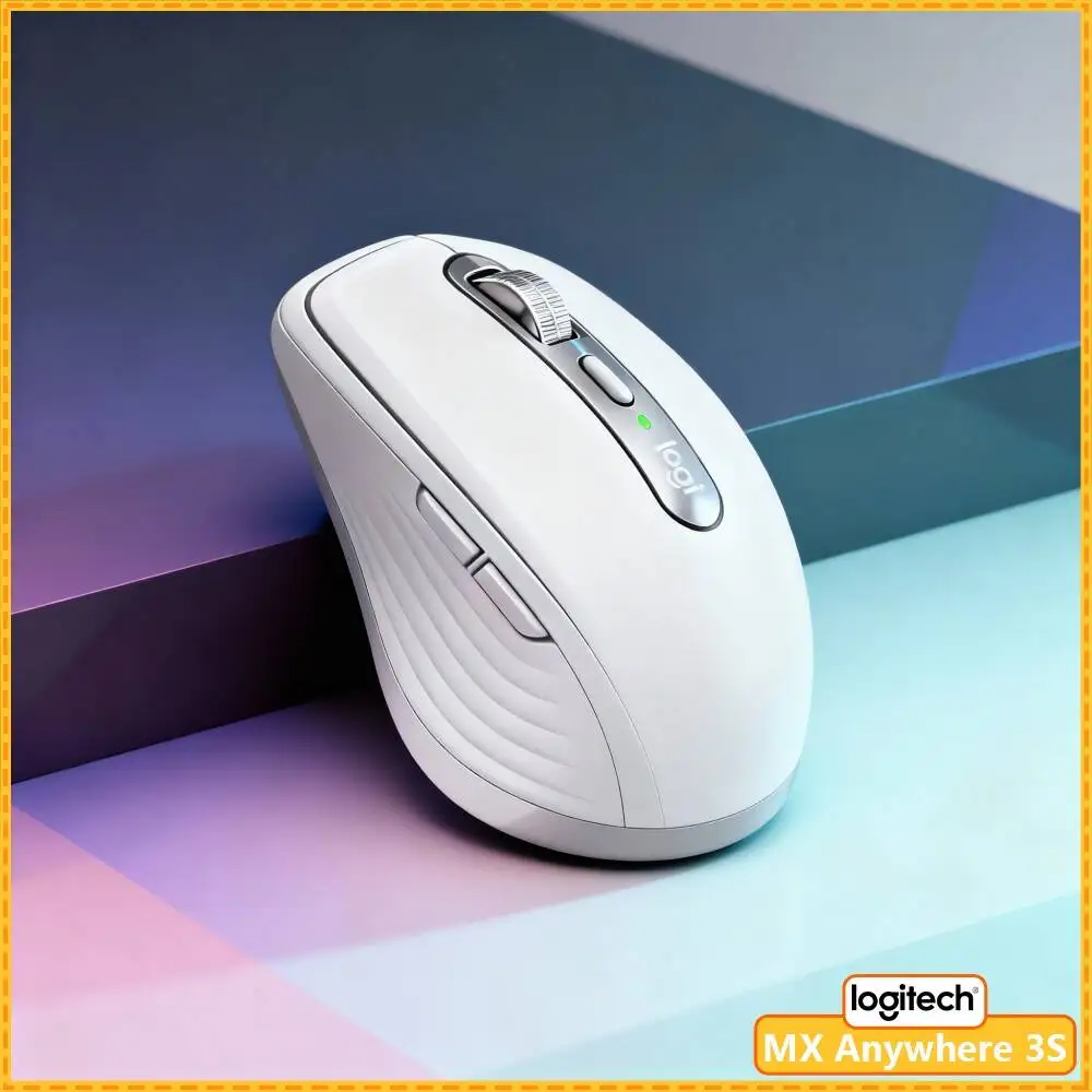 Precision MX Anywhere 3S - 8K DPI, MagSpeed Scroll, Ergonomic, Suitable for Pet Toy Design & Studio Work