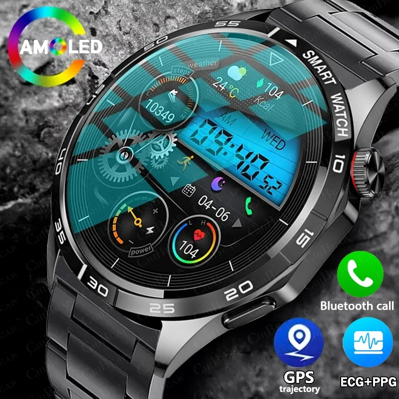 

Для Huawei Watch 4 PRO Новый ECG+PPG Smart Watch Мужчины GPS Спорт Фитнес Трекер Bluetooth Разговор Полный Сенсорный Экран Smartwatch 2024