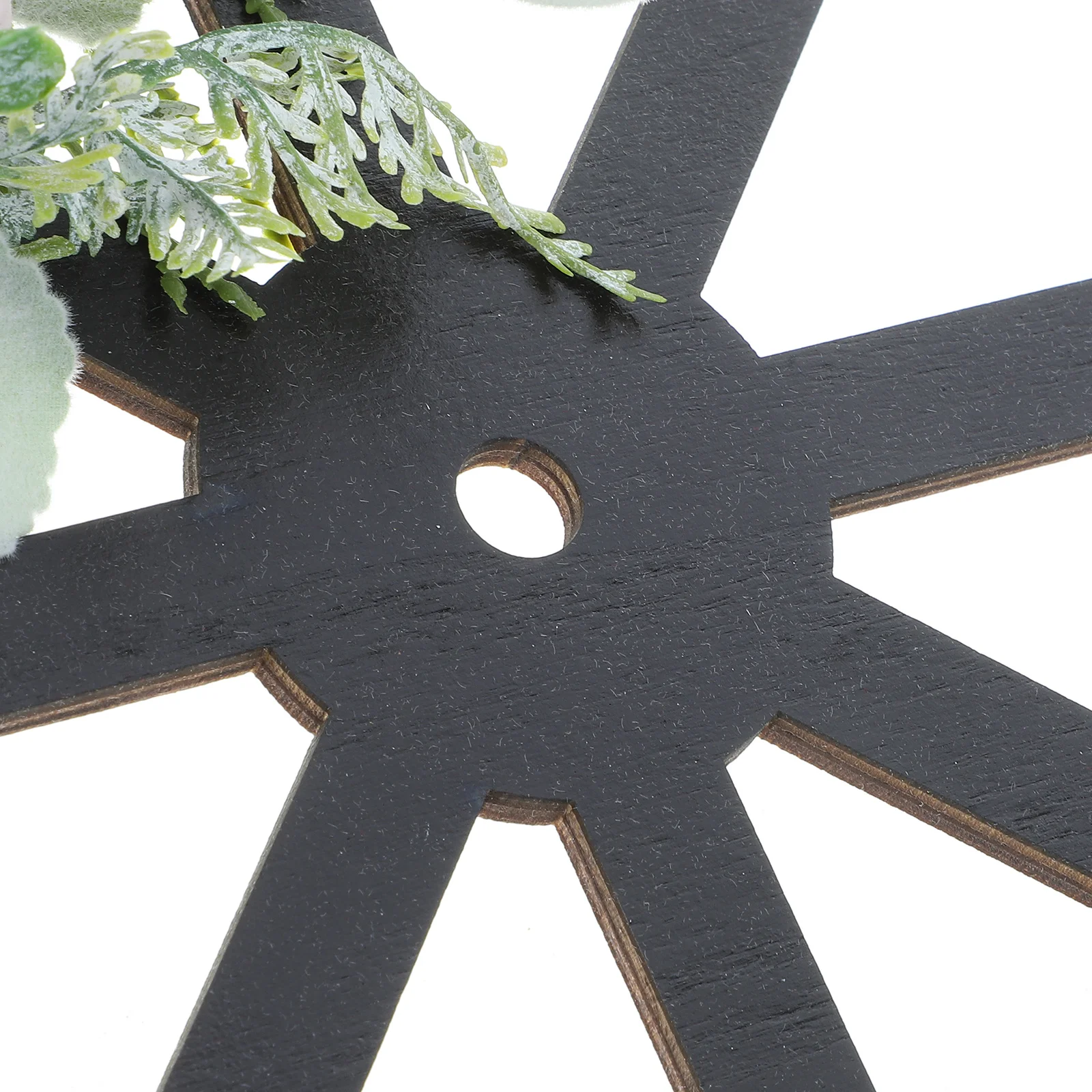 

Wood Wheel Spring Wreath Simulated Garland for Door Wall Hanging Decoration Farmhouse Home Party Photo Prop Decor