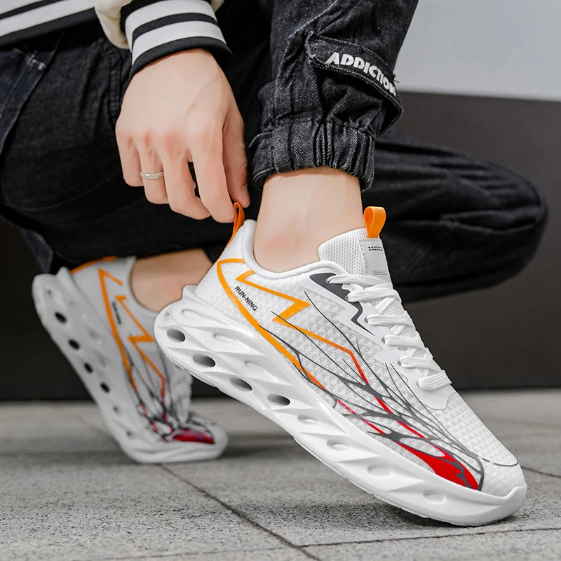 

Men's sports and casual shoes, lightweight non-slip running shoes, suitable for fitness and casual wear, everyday sneakers