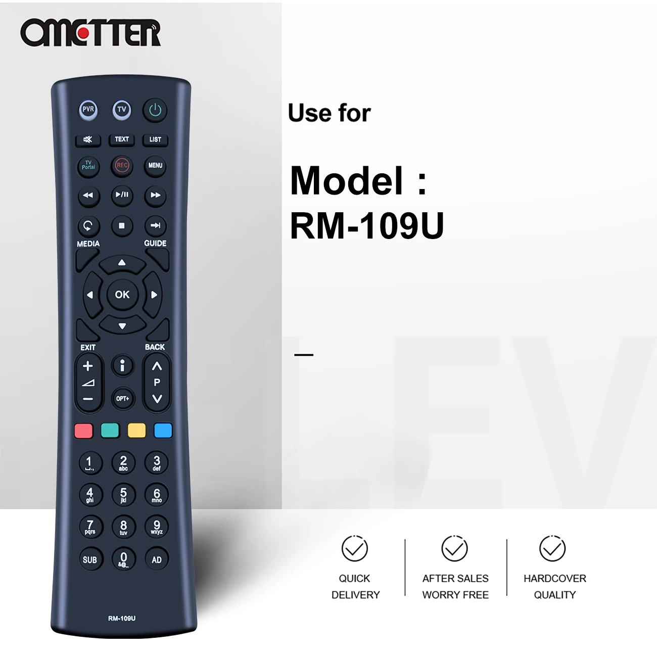 Remote Control For Humax RM-I09U RM-109U HDR-2000T HDR-1800T HDR-1000 HDR-1100 YouView Review Receiver