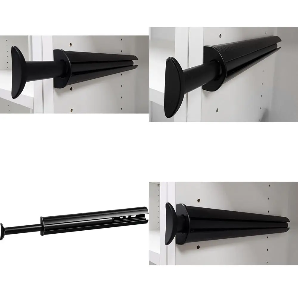 

Выдвижная штанга для гардероба 11.75 Premium Long Pull-Out Closet Valet Rod, черная
